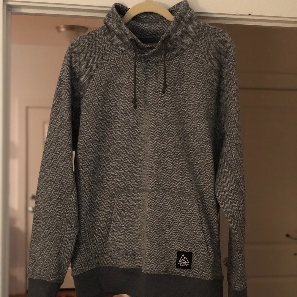Hood-less hoodie
